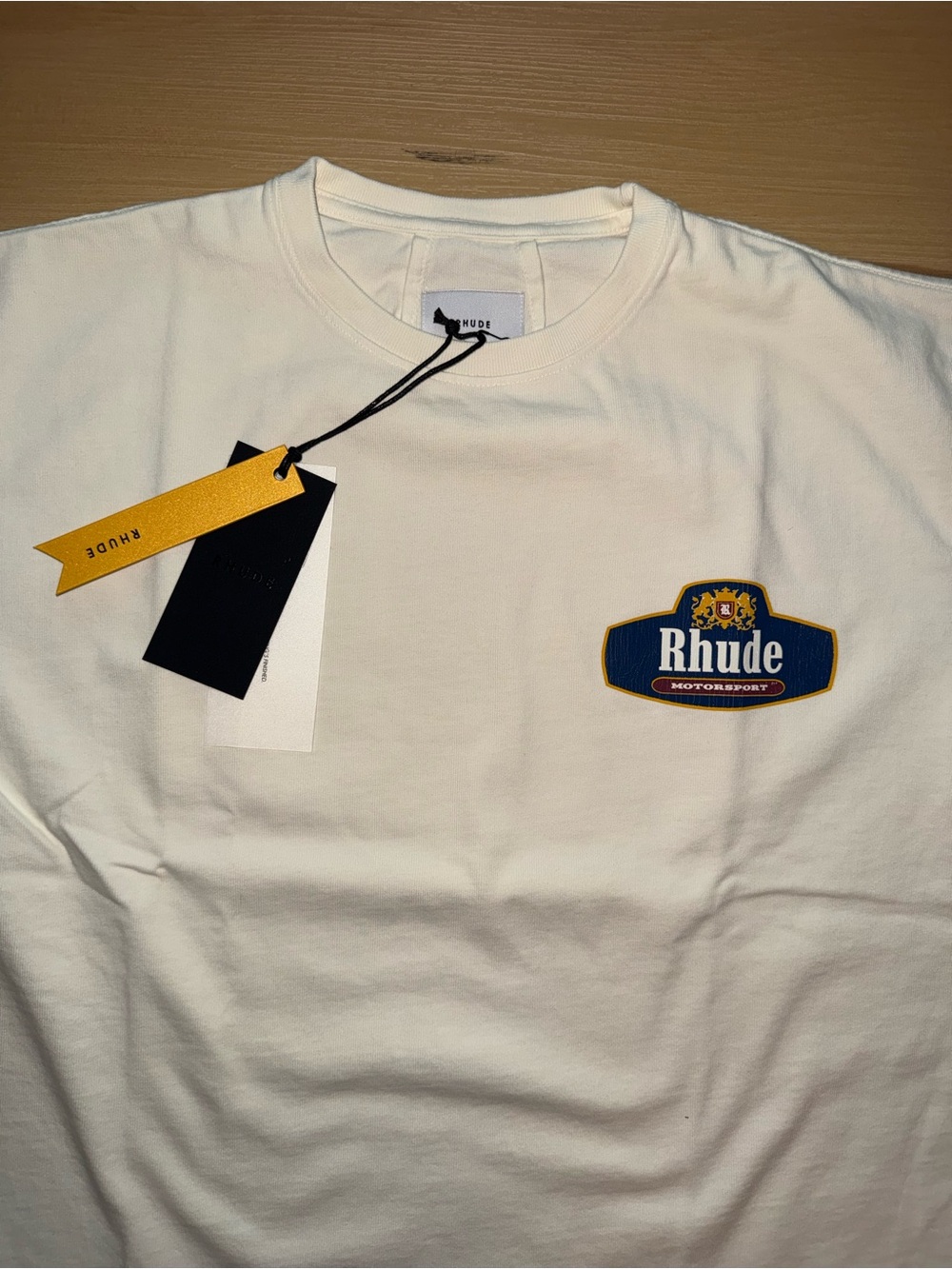 Rhude Racing Crest Tee - Picture 2 of 4